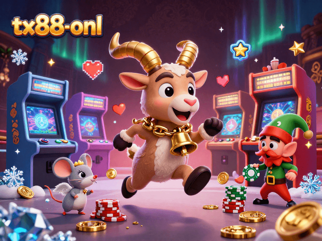 Experience lively excitement at tx88-onl with mischievous elves and holiday-themed chaos in the casino.