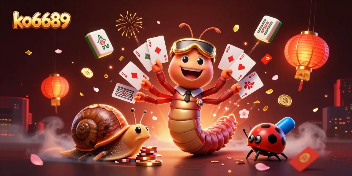 Experience excitement with ko6689 in a vibrant casino scene featuring animated characters and dynamic game elements.