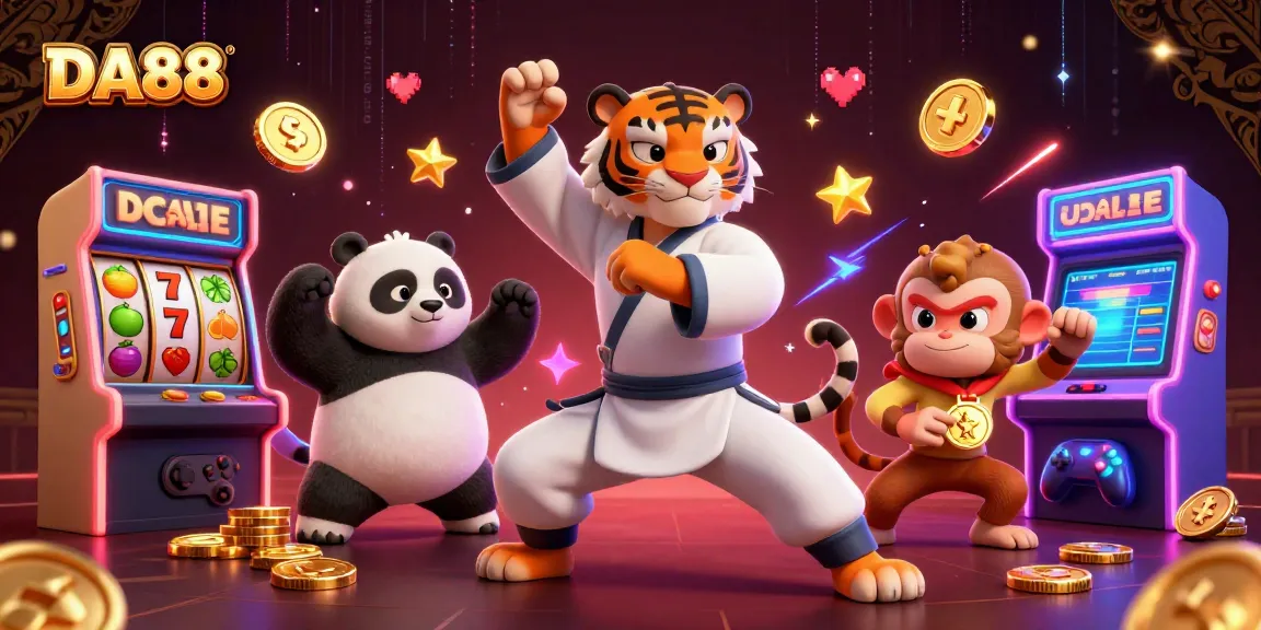 Enjoy thrilling gameplay at DA88 with colorful characters in a vibrant casino atmosphere.