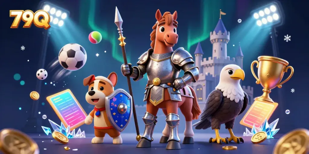 Engage with captivating games on 79Q featuring thrilling knights and dynamic sports themes.