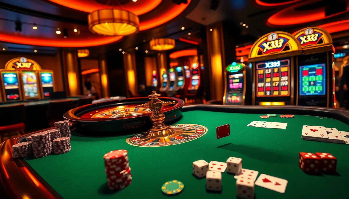 Player placing poker chips at x333 branded roulette table showcasing dynamic betting action