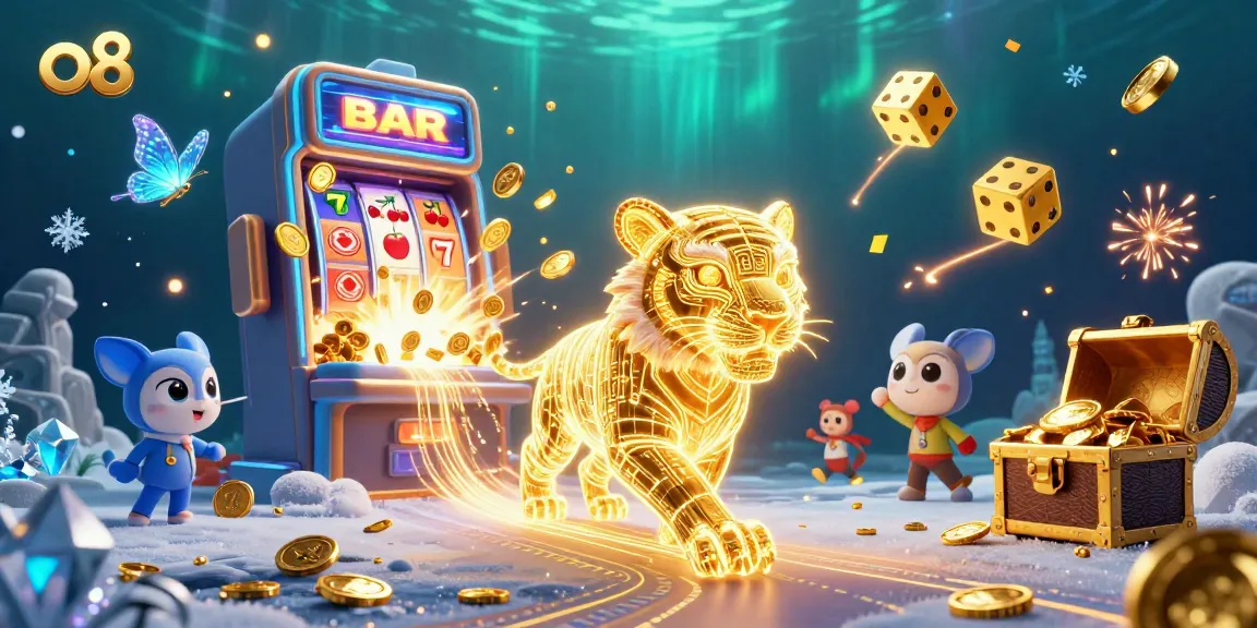 Play exciting games at o8's dynamic casino, exploring holographic elements and jackpots.
