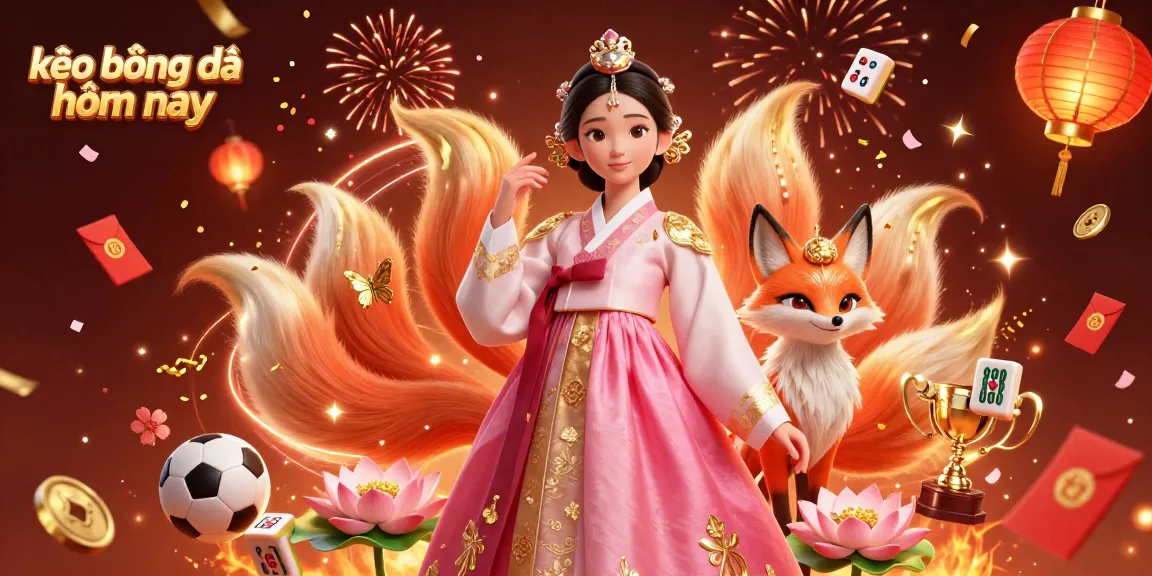 Engage with kèo bóng đá hôm nay through this vibrant sports betting illustration featuring dynamic characters and festive elements.