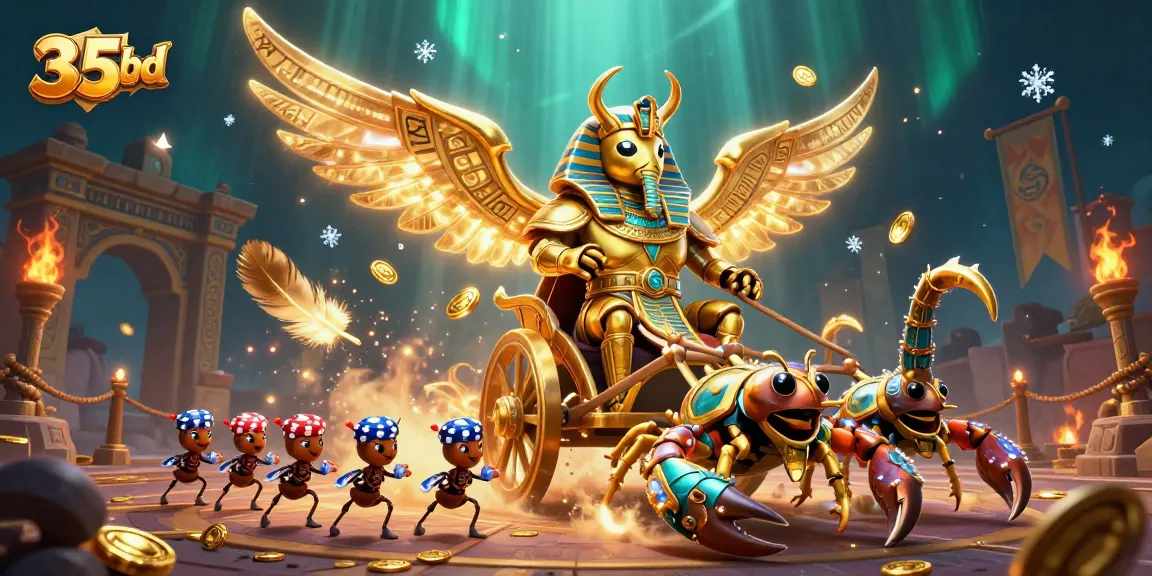 Engage in thrilling action at 35bd with our colorful casino-themed 3D illustration.