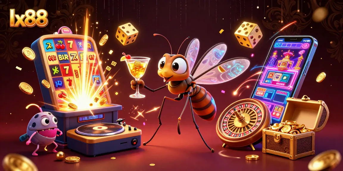 Experience thrilling gameplay at lx88 with vibrant characters and exciting casino elements.