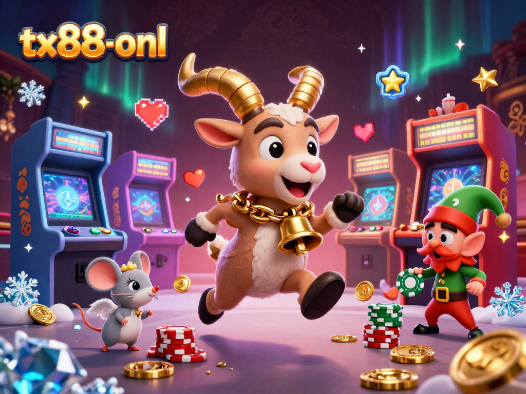 Experience lively excitement at tx88-onl with mischievous elves and holiday-themed chaos in the casino.
