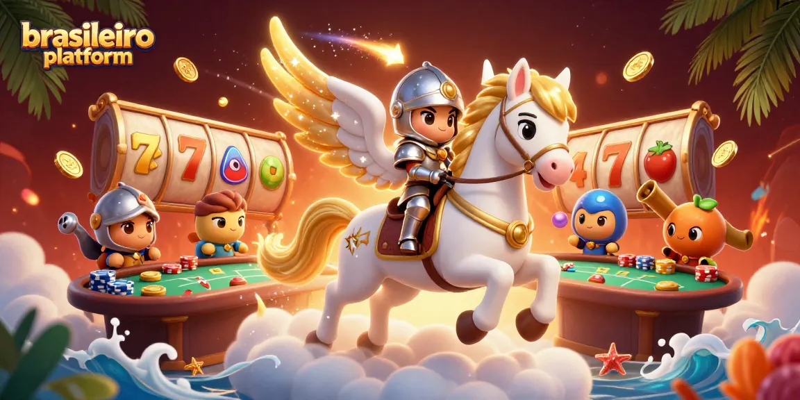 Join the action on the brasileiro platform with vibrant casino elements and dazzling characters.