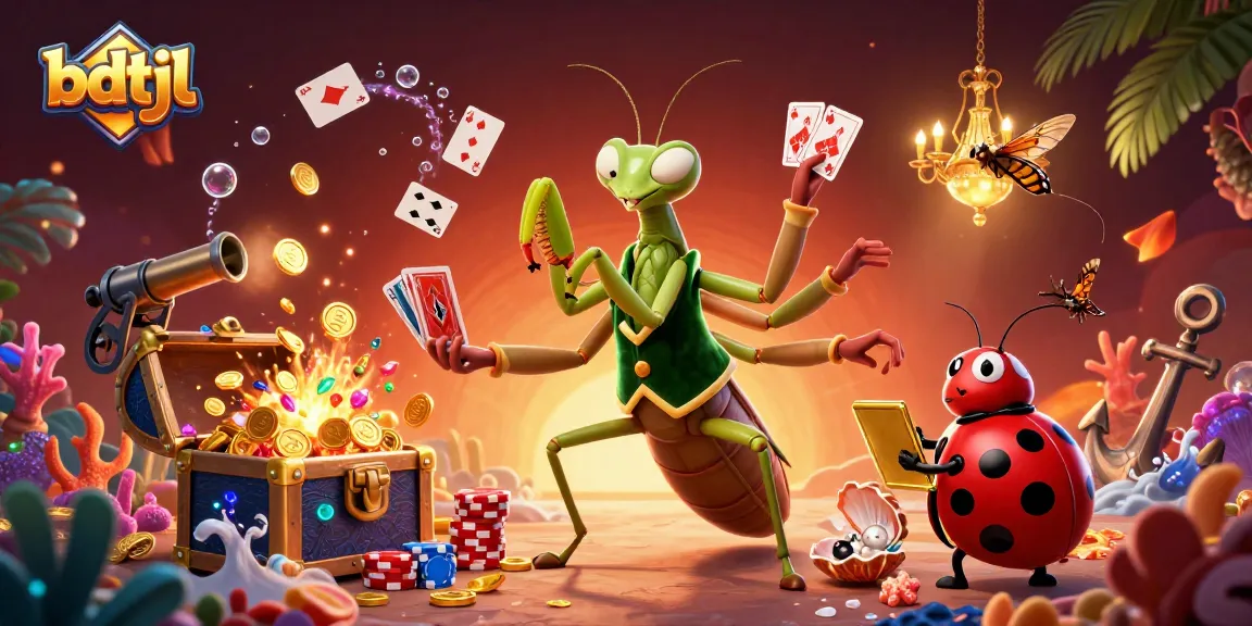 Experience vibrant bdtjl gaming with a dynamic 3D illustration of a casino scene featuring engaging characters.