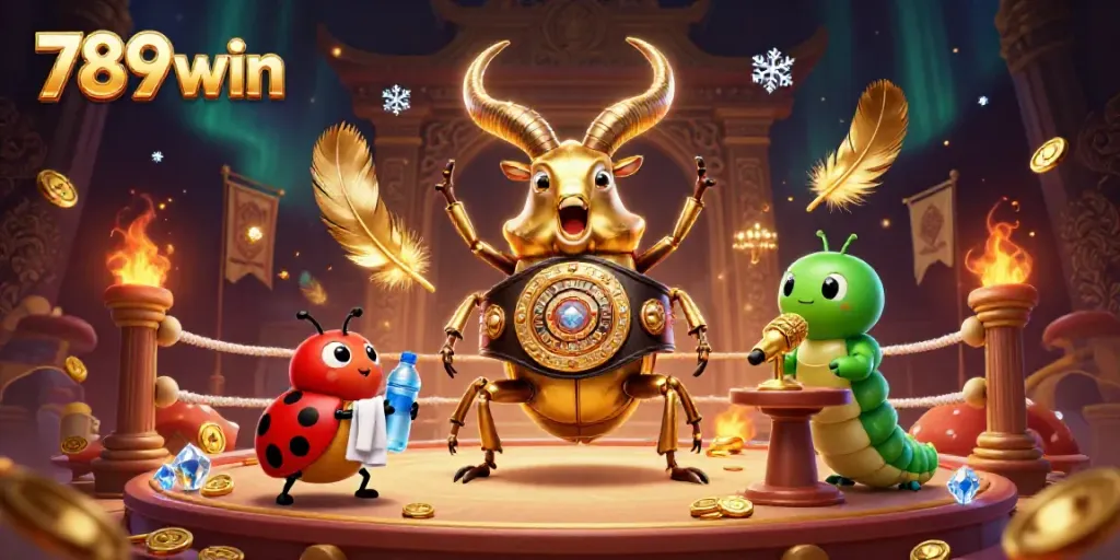 Experience thrilling action at 789win with the champ in a vibrant casino showdown.