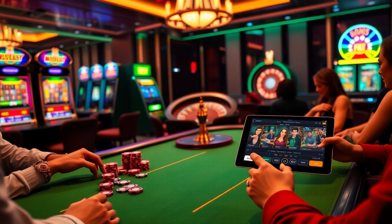 Experience the thrill of winning at rik vip with an elegant casino setup featuring poker, roulette, and more.